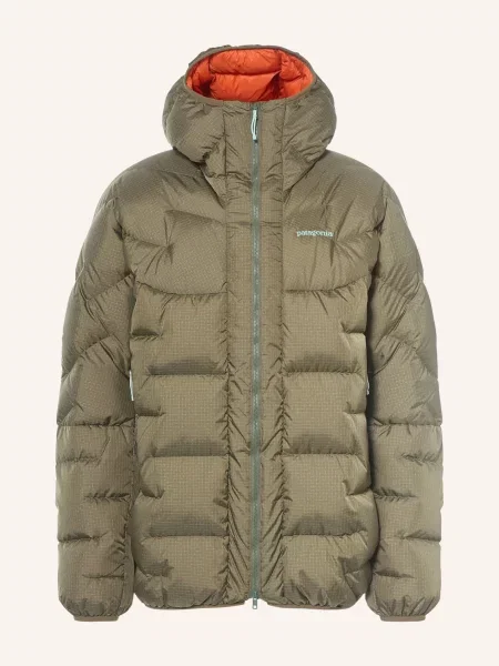 Patagonia Péřové Bundy Durable Down olivová