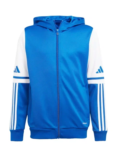 ADIDAS PERFORMANCE Αθλητική ζακέτα φούτερ μπλε λευκό