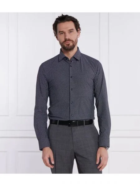 BOSS BLACK Cămașă negru