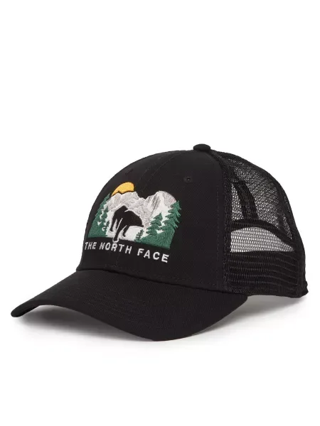 THE NORTH FACE Čiapka Mudder svetlosivá / zelená čierna