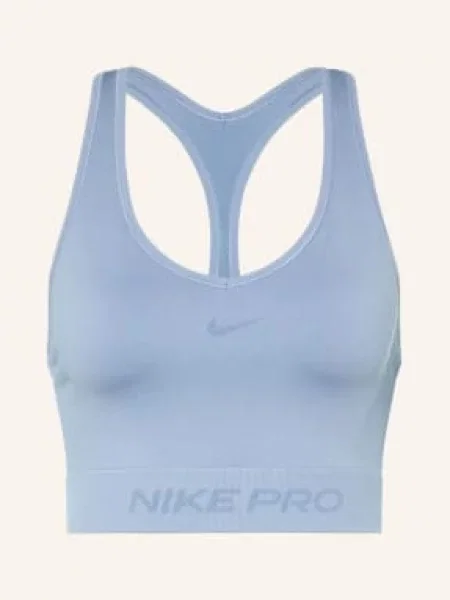 Nike Biustonosz Sportowy Pro Seamless blau