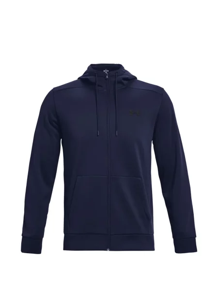 Hanorac cu glugă Under Armour cu cordon albastru