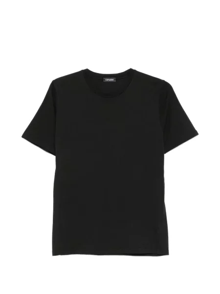 Tricou Cenere Gb cu decolteu rotund negru