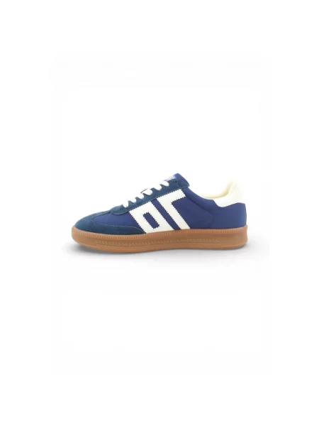 Sneakersy Back70 skórzane niebieskie
