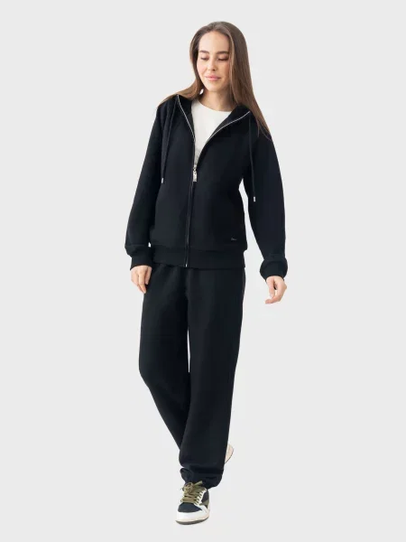 Спортивний костюм AVECS бавовна/поліестер чорний