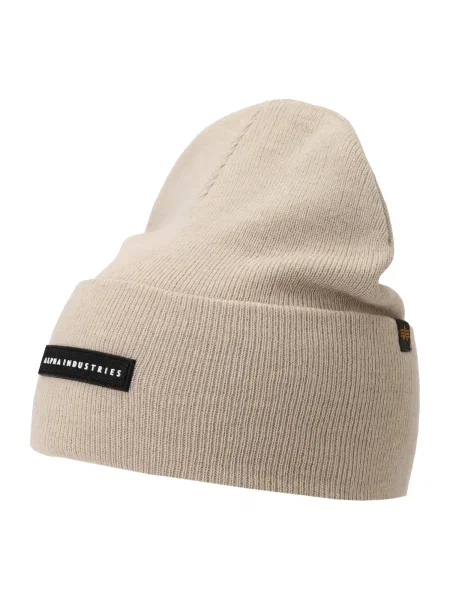 ALPHA INDUSTRIES Căciulă kitt / negru alb