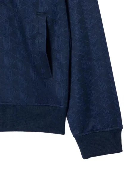 Pulover Lacoste cu imagine albastru