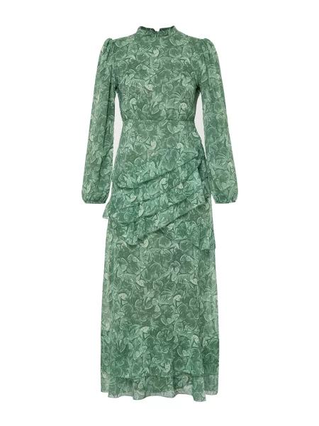 Rochie Trendyol din șifon de costum alb