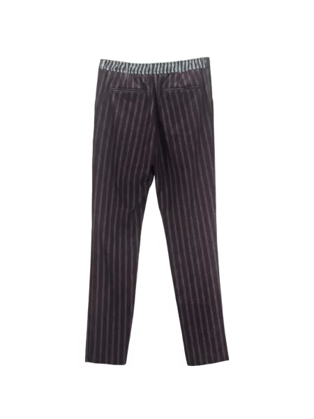 Pantaloni Andrea Pompilio cu cordon violet