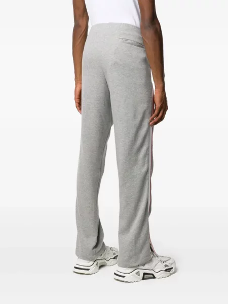 Pantaloni Valentino Garavani cu crăpătură gri
