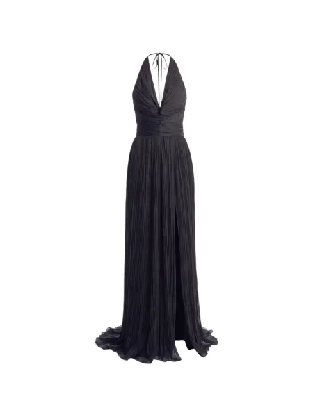 Rochie Irina Schrotter cu gât halter negru