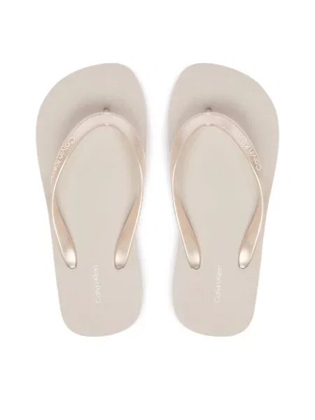 Calvin Klein Japonki Arwa Srebrny
