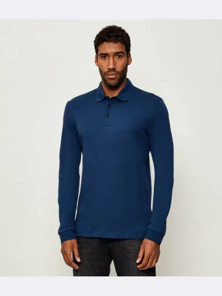 BOSS BLACK Polo Pado 30 negru