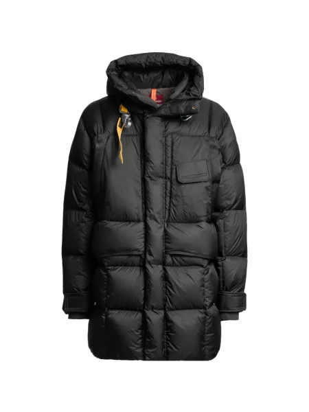 Palton Parajumpers cu glugă negru