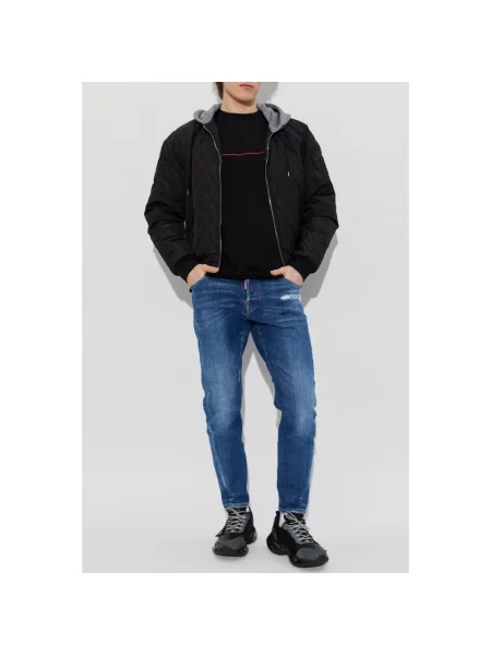 Kurtka bomber Dsquared2 czarny