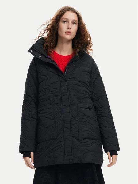 Desigual Geacă Padded_Aarhus negru