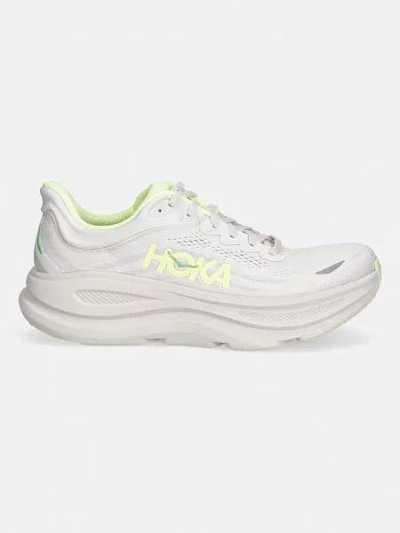 Pánske bežecké topánky HOKA Bondi 9 grout/neon yuzu béžová