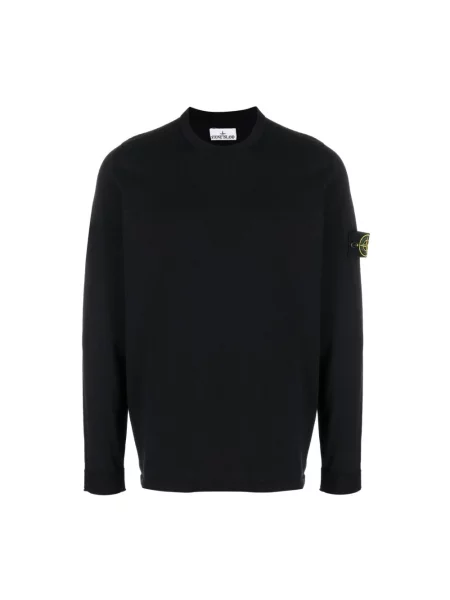 Sweter Stone Island z kamieniami niebieski
