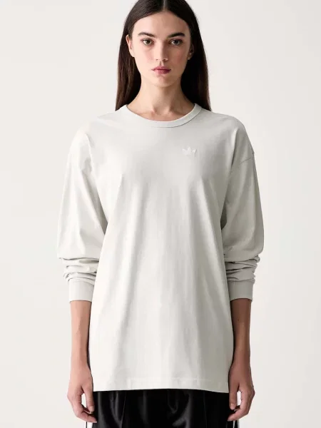 Adidas Originals longsleeve Essentials szara