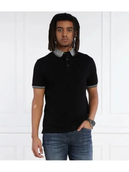 Emporio Armani Polo negru