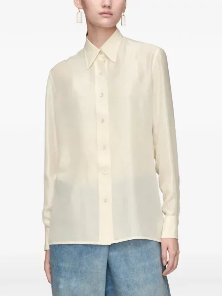 Lung cămașă Maison Margiela alb