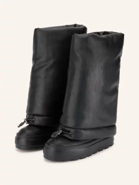 Casadei Boots Na Platformě Courtney černá