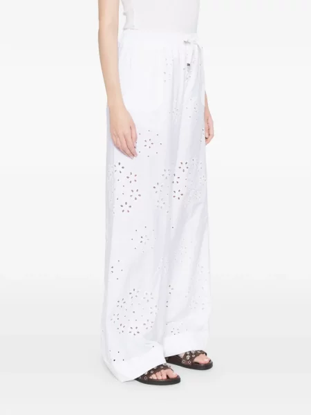 Șnur de strângere pantaloni Herno alb