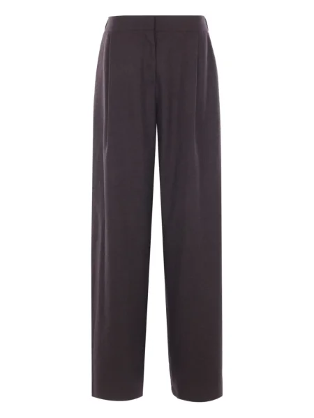 Pantaloni Dusan plisate gri