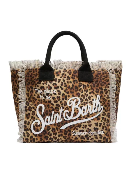 Shopperka Mc2 Saint Barth brązowa