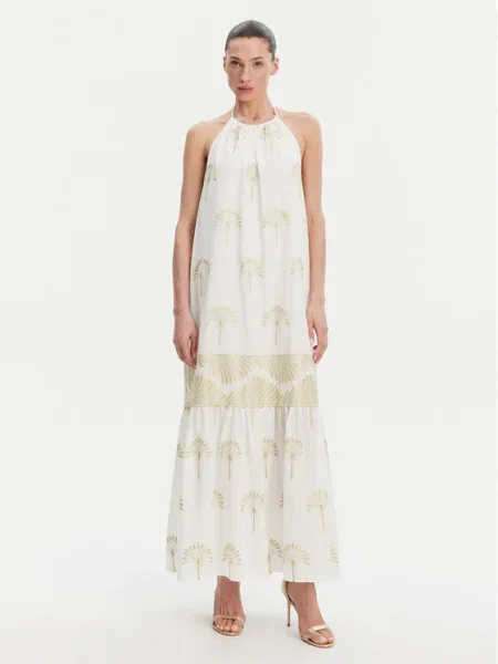 Simona Corsellini Rochie de vară alb