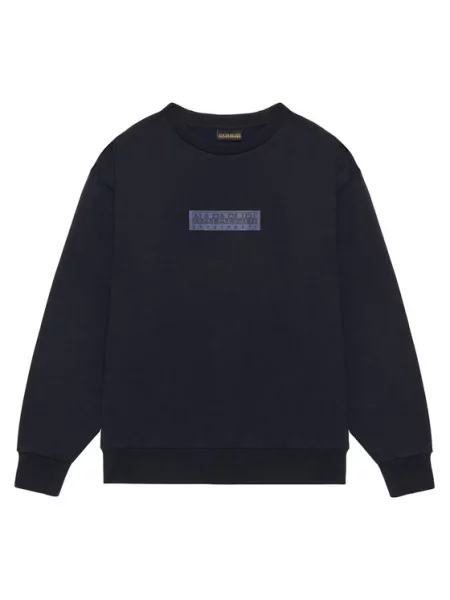 Napapijri Bluza B-New Box Logo granatowy