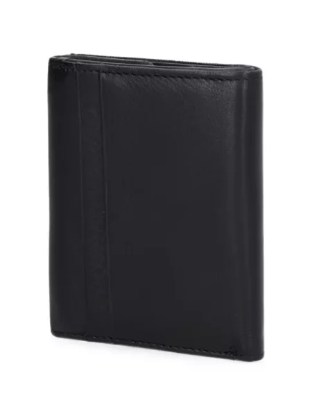 Portofel Guess din piele cu autograf negru