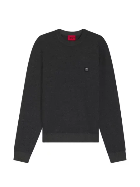 Pulover Hugo cu autograf gri