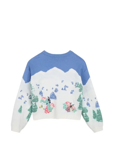 Sweter dziecięcy Kenzo biały