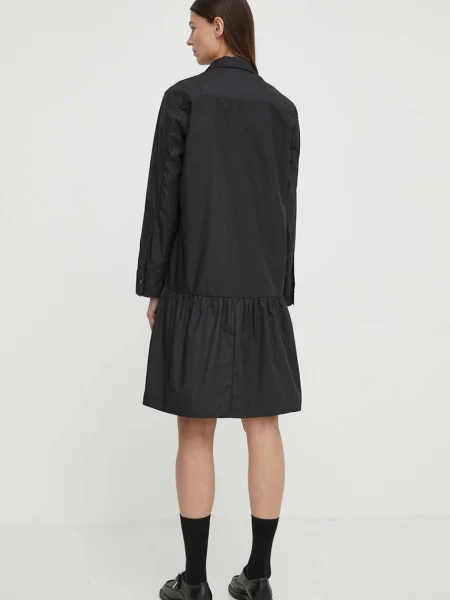 Šaty Marc O'Polo midi oversize černá