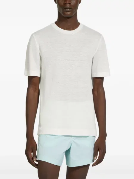 Tricou Zegna alb