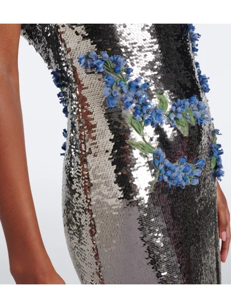 Rochie Monique Lhuillier cu model floral