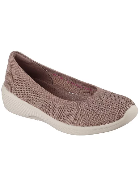 Baleriny Skechers Arya Fancy You brązowe