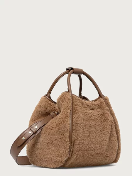 Geantă shopper Max Mara din piele