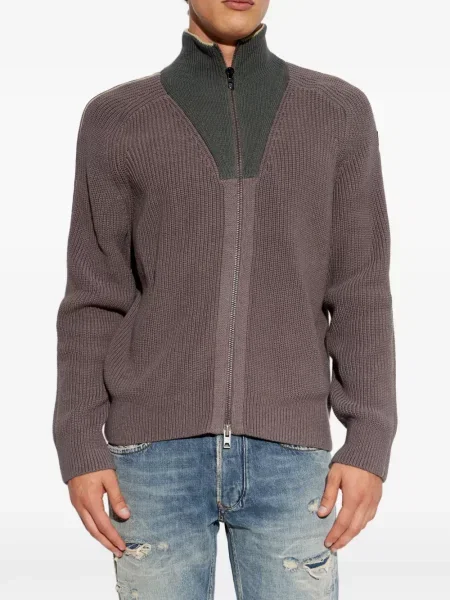 Cardigan Diesel maro