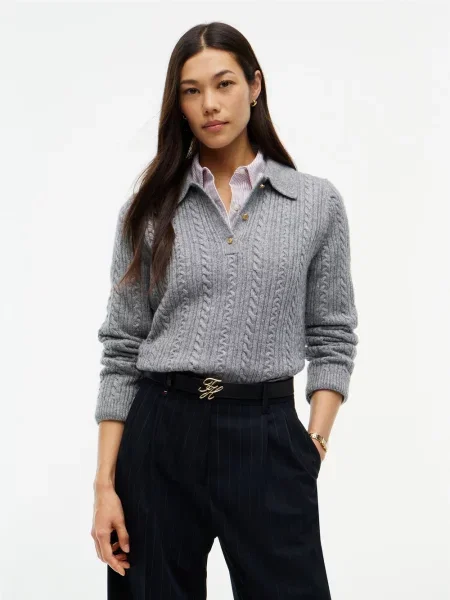 Tommy Hilfiger Sweter szary