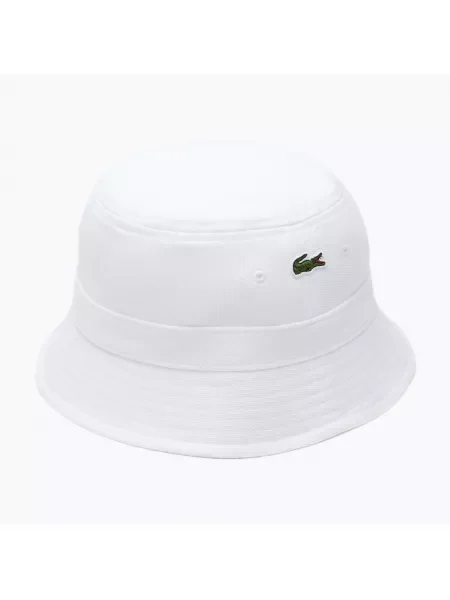 Шапка Lacoste бяла