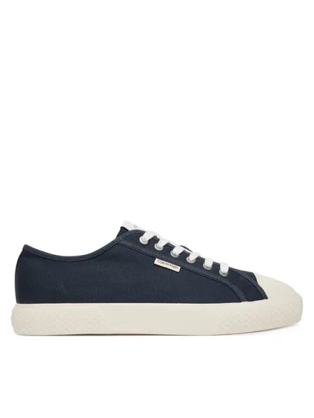 Calvin Klein Trampki Vulc Laceup Cv Granatowy