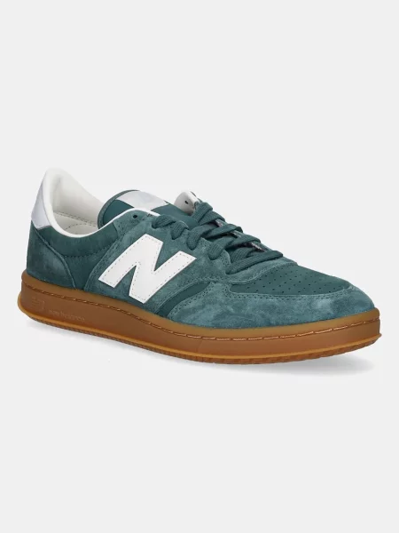 Велурени маратонки New Balance зелено