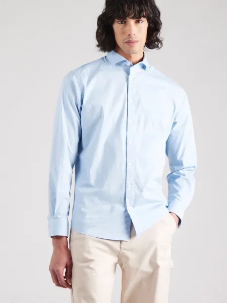 JACK & JONES Poslovna srajca svetlo modra