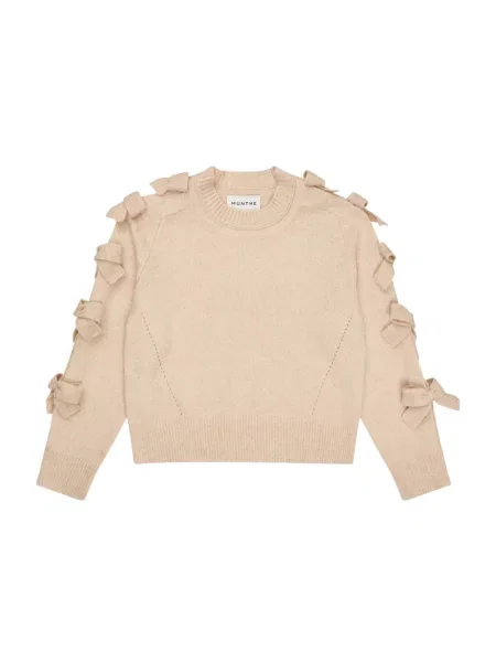 Sweter Munthe beżowy