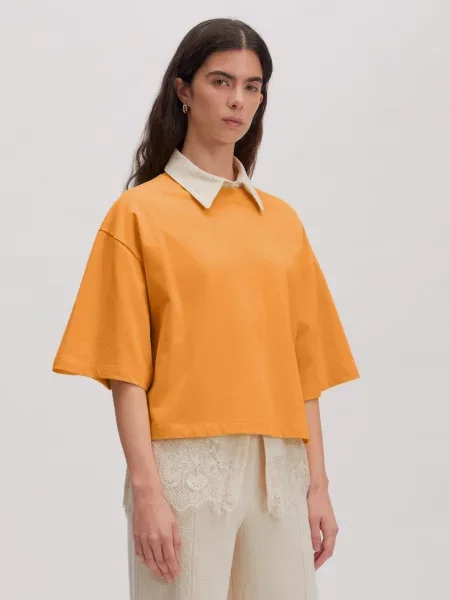 EDITED Tricou Enzo' portocaliu