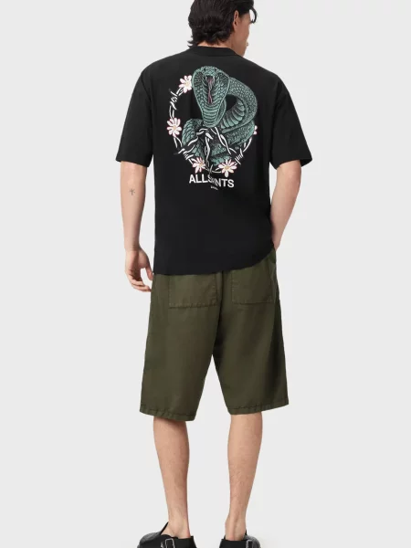 Шорти Allsaints зелені
