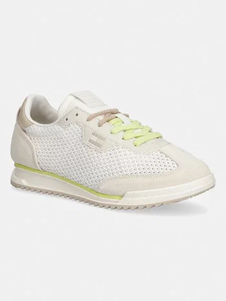 Tommy Jeans TJW LOW PROFILE RUNNER KNIT superge bež
