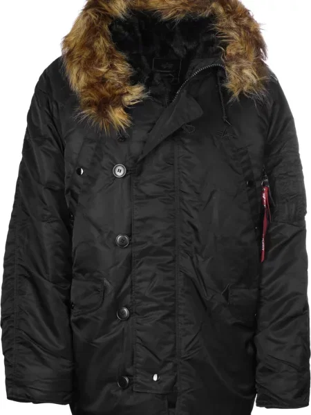 Geacă parka Alpha Industries negru